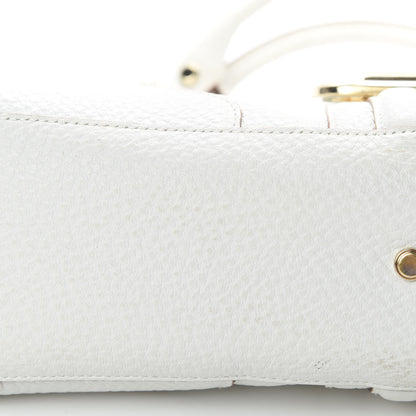 Gucci Calfskin Junco Shoulder Bag White 12 of 16