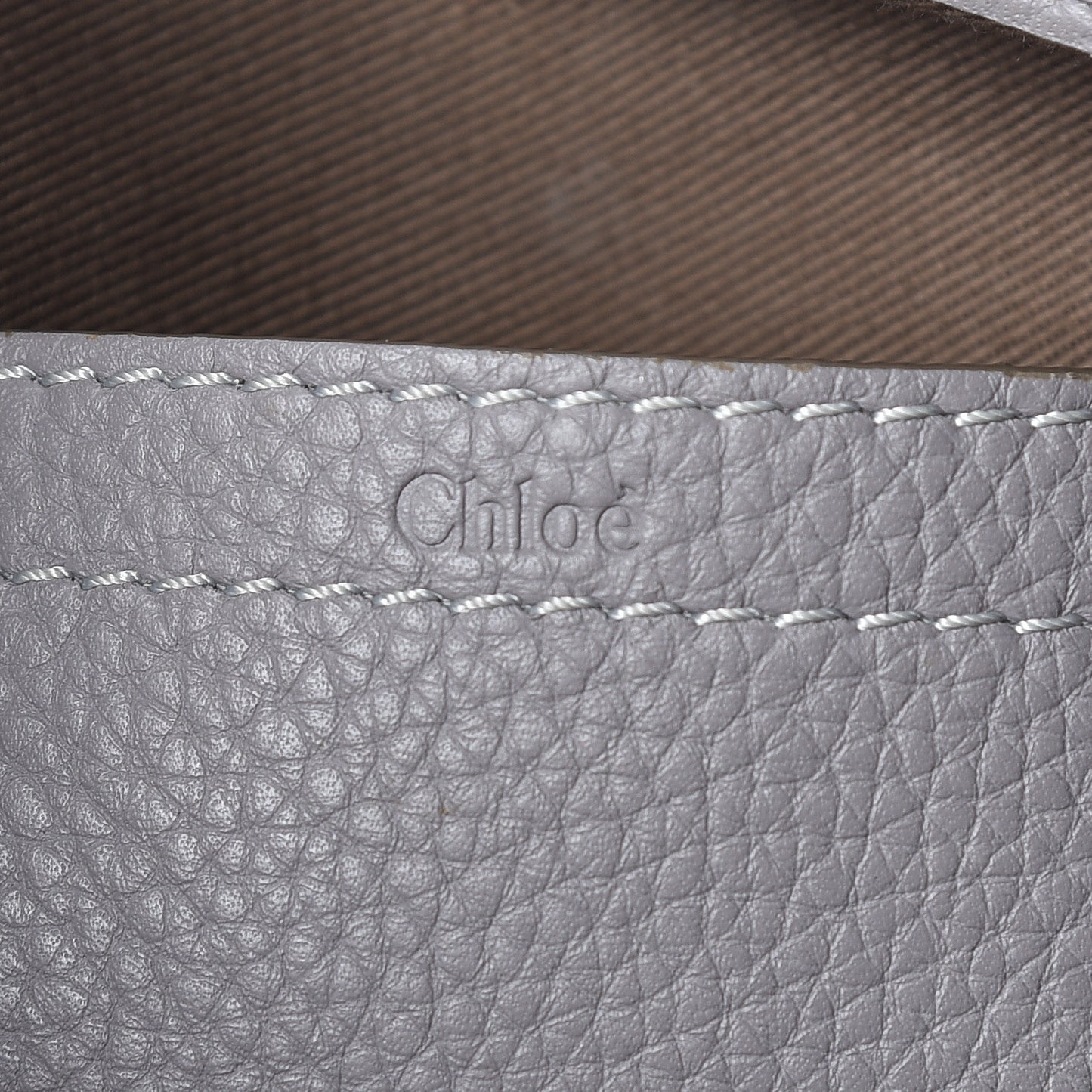 Calfskin Medium Marcie Round Crossbody Bag Cashmere Grey
