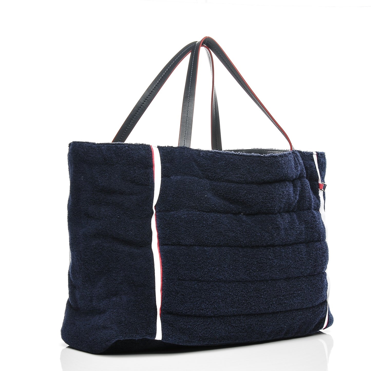 Reversible Airlines Tote Silver Navy