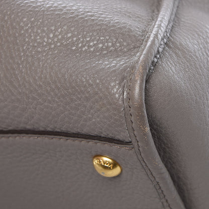 Prada Vitello Daino Shopping Satchel Argilla 13 of 18