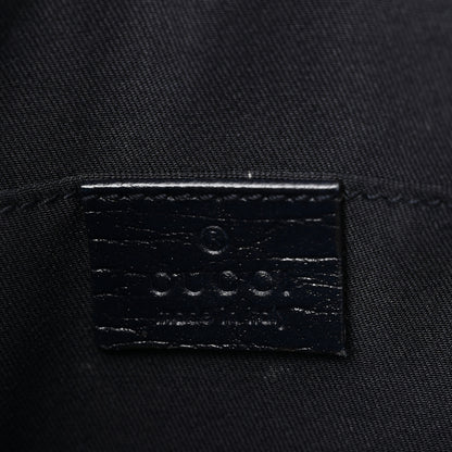 Gucci GG Supreme Monogram Web Small Shoulder Bag Navy 6 of 10