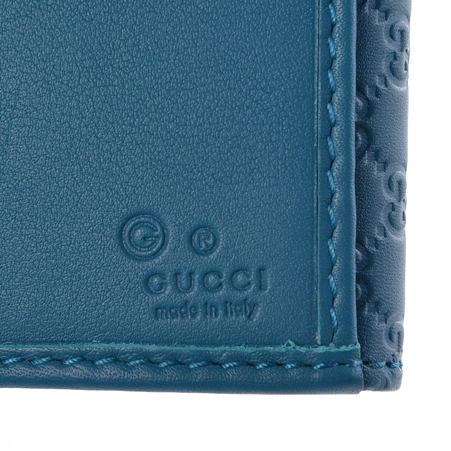 Gucci Microguccissima Continental Flap Wallet Deep Cobalt 7 of 8