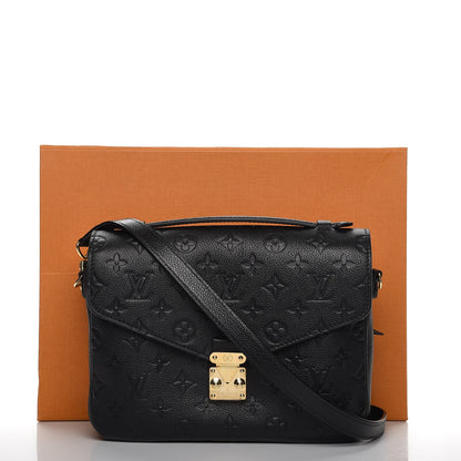Louis Vuitton Empreinte Pochette Metis Black 8 of 8