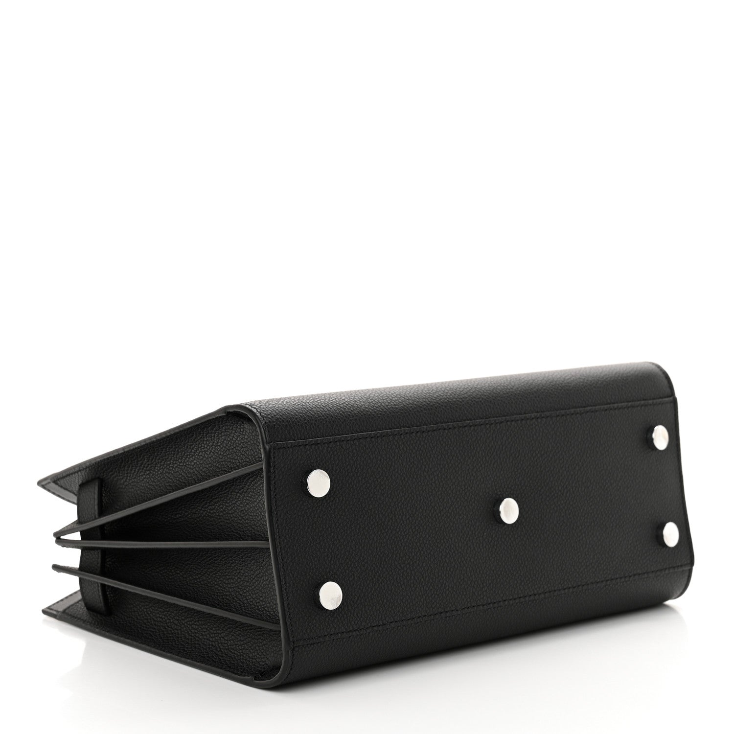 Saint Laurent Grained Calfskin Baby Sac De Jour Black 4 of 12