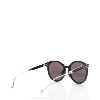 Tom Ford Round TF642-K Sunglasses Black 4 of 8