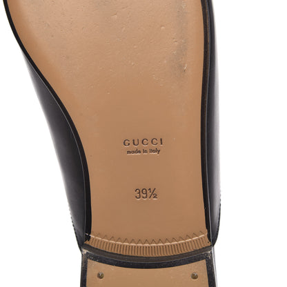 Gucci Calfskin Womens Princetown Slippers 39.5 Black 7 of 11