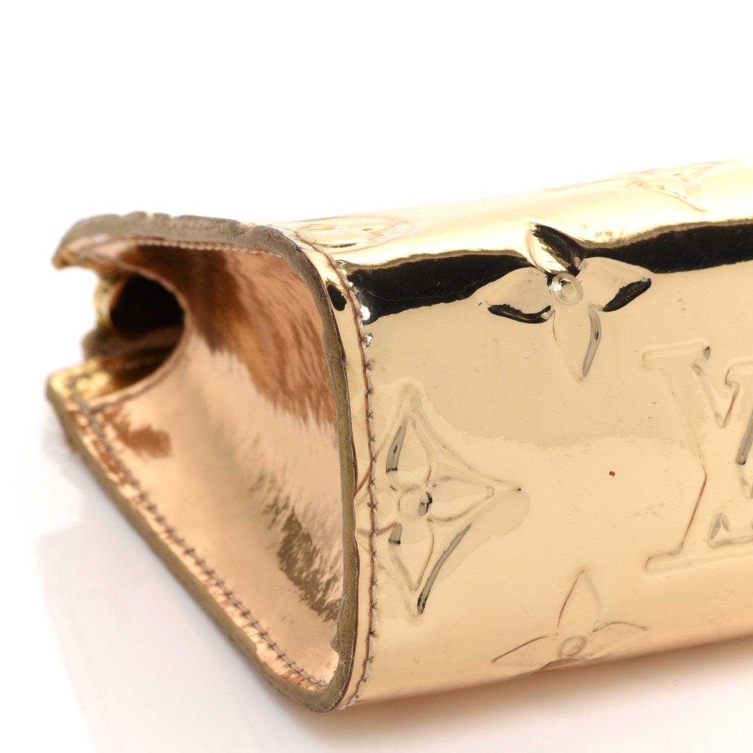 Louis Vuitton Monogram Mirior Trousse Cosmetic Pouch Gold 8 of 10