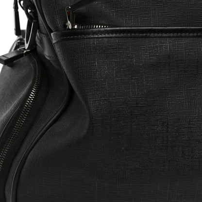 Gucci Coated Canvas Interlocking G Duffle Bag Black 12 of 16