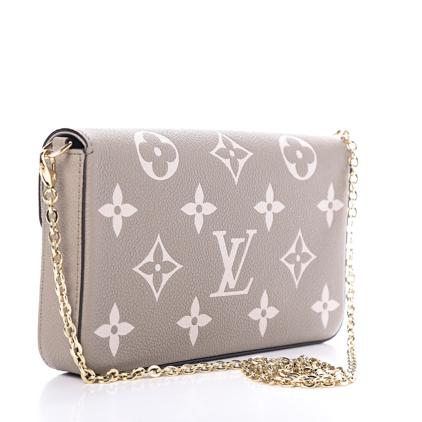 Empreinte Monogram Giant Felicie Pochette Tourterelle Creme