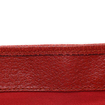 Gucci Monogram Medium Tote Red 12 of 17