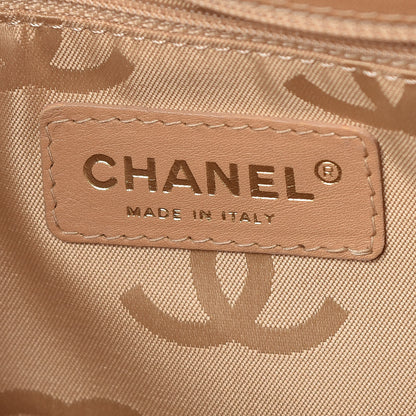 Chanel Calfskin Wild Stitch Tote Beige 8 of 11