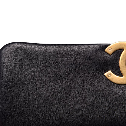 Chanel Goatskin Quilted Medium 19 Flap Black 11 of 12