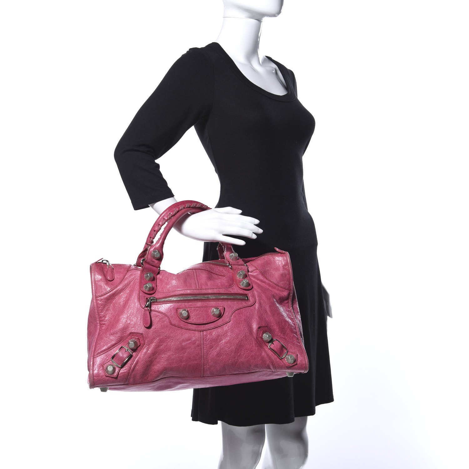 Balenciaga Agneau Giant 21 Silver Hardware Work Sorbet 2 of 8