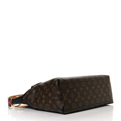 Louis Vuitton Monogram Tuileries Hobo Black 4 of 14