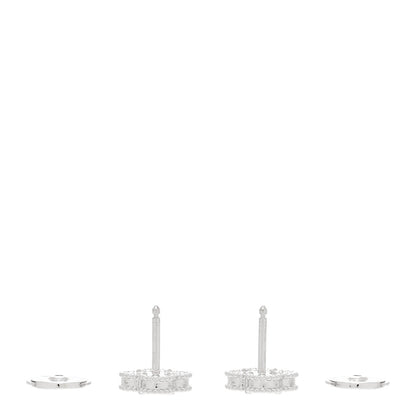 Van Cleef & Arpels 18K White Gold Mother of Pearl Sweet Alhambra Earrings 3 of 5