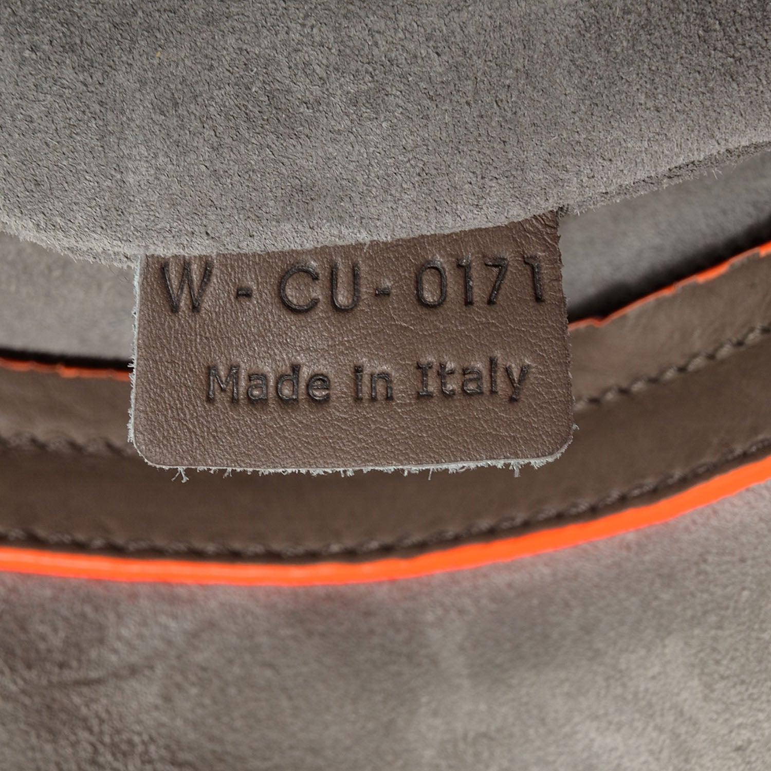 Celine Supple Calfskin Large Phantom Luggage Grey Orange 7 of 8