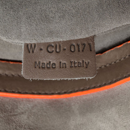 Celine Supple Calfskin Large Phantom Luggage Grey Orange 7 of 8