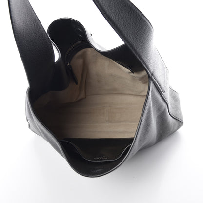 Prada Vitello Daino Hobo Black 7 of 9
