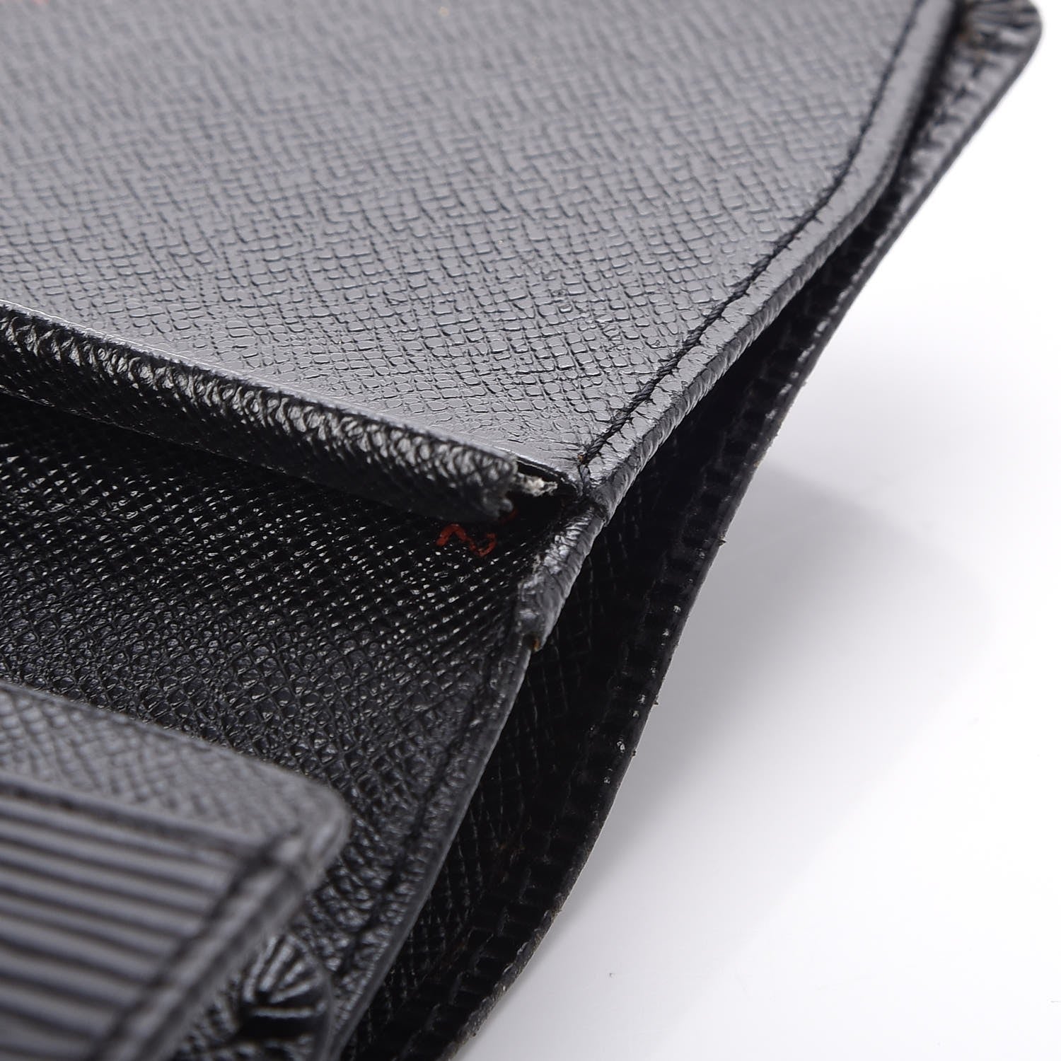 Louis Vuitton Epi Porte-Monnaie Billets Tresor Wallet Black 6 of 8