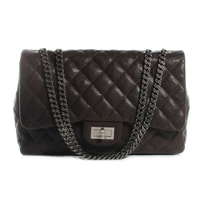 Chanel Washed Caviar 2.55 Reissue 227 Flap Dark Brown 1 of 7