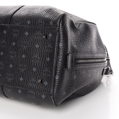 MCM Visetos XLarge Traveler Weekender Bag Black 19 of 22