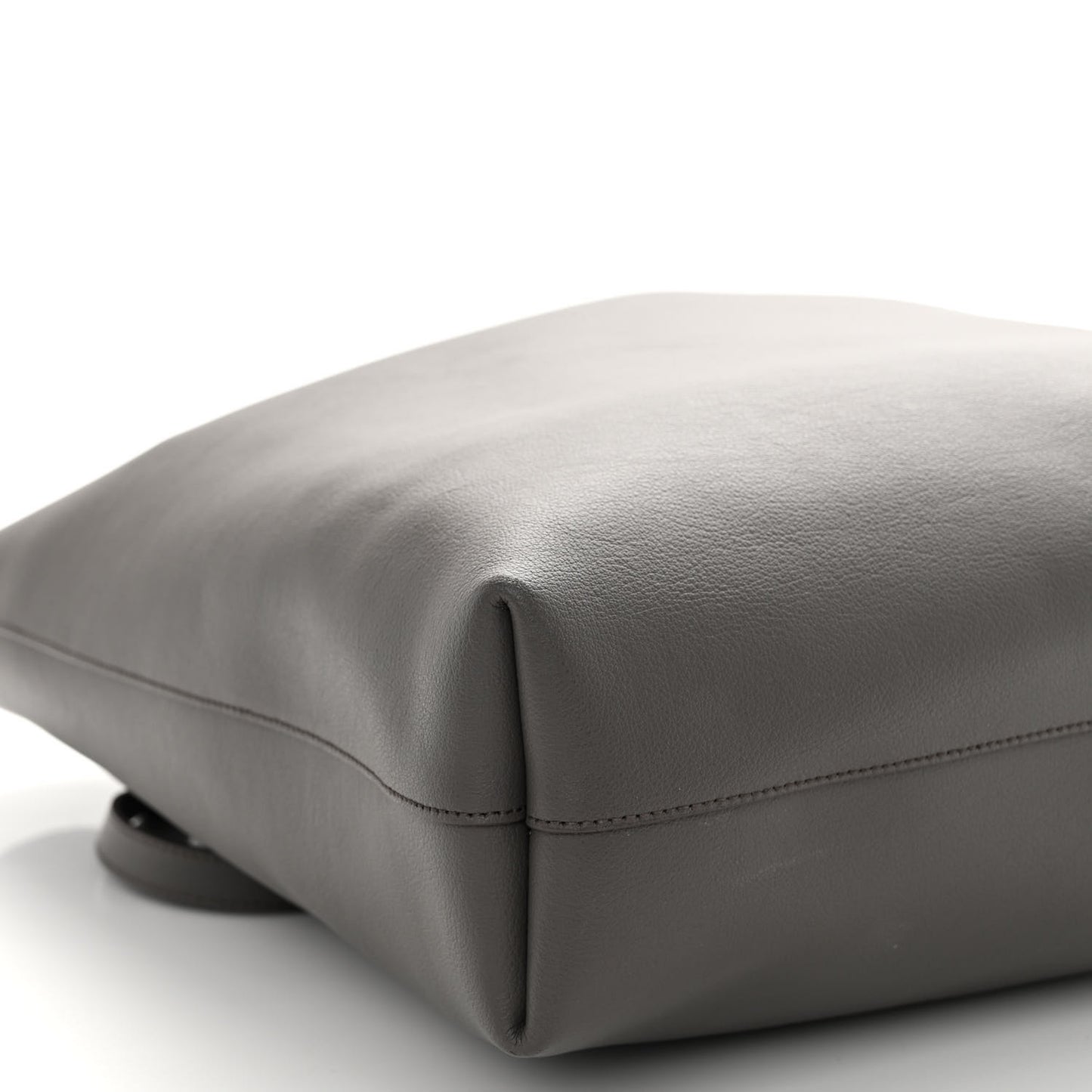 Calfskin Medium Shopping Tote Fog