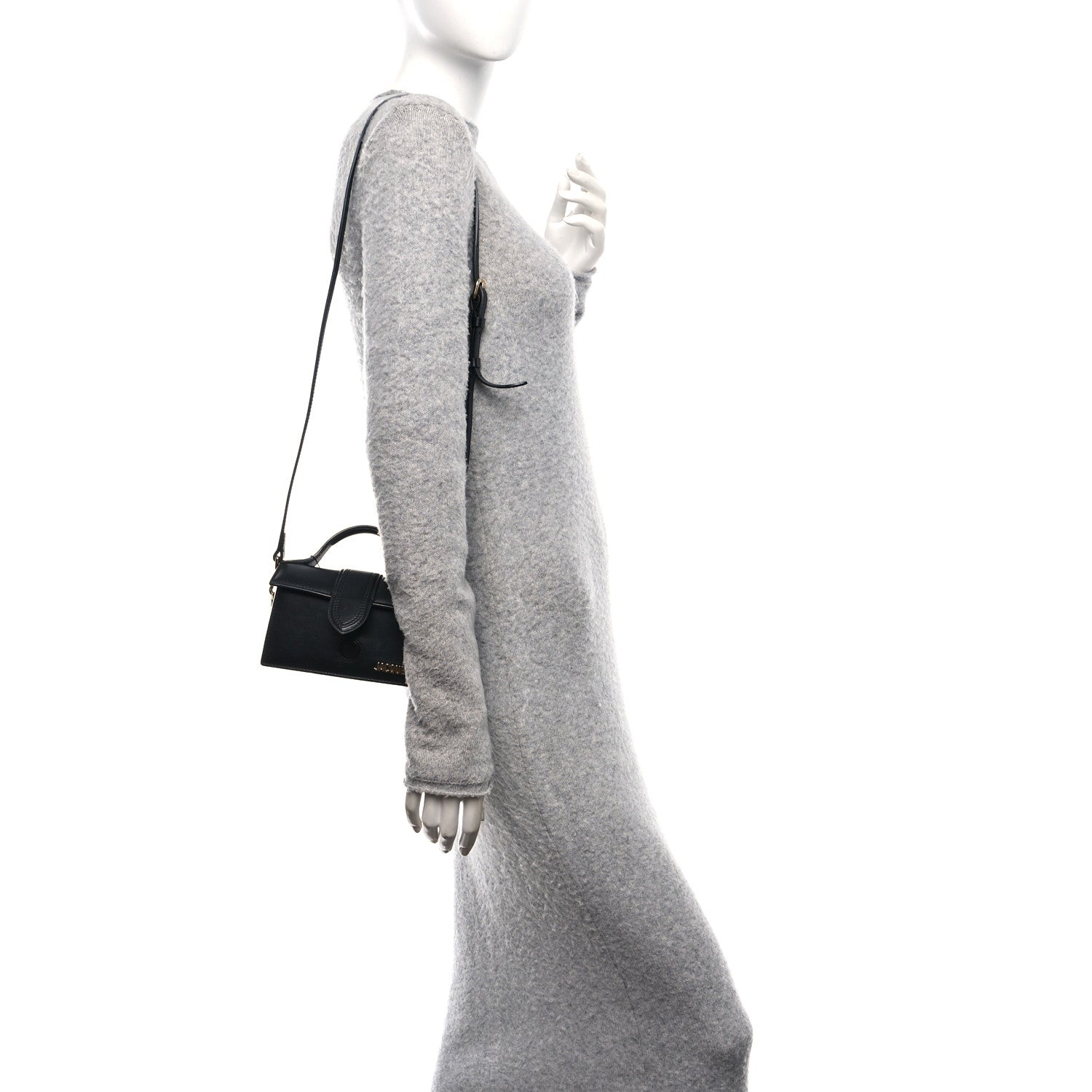 Jacquemus Smooth Calfskin Le Bambino Black 2 of 9