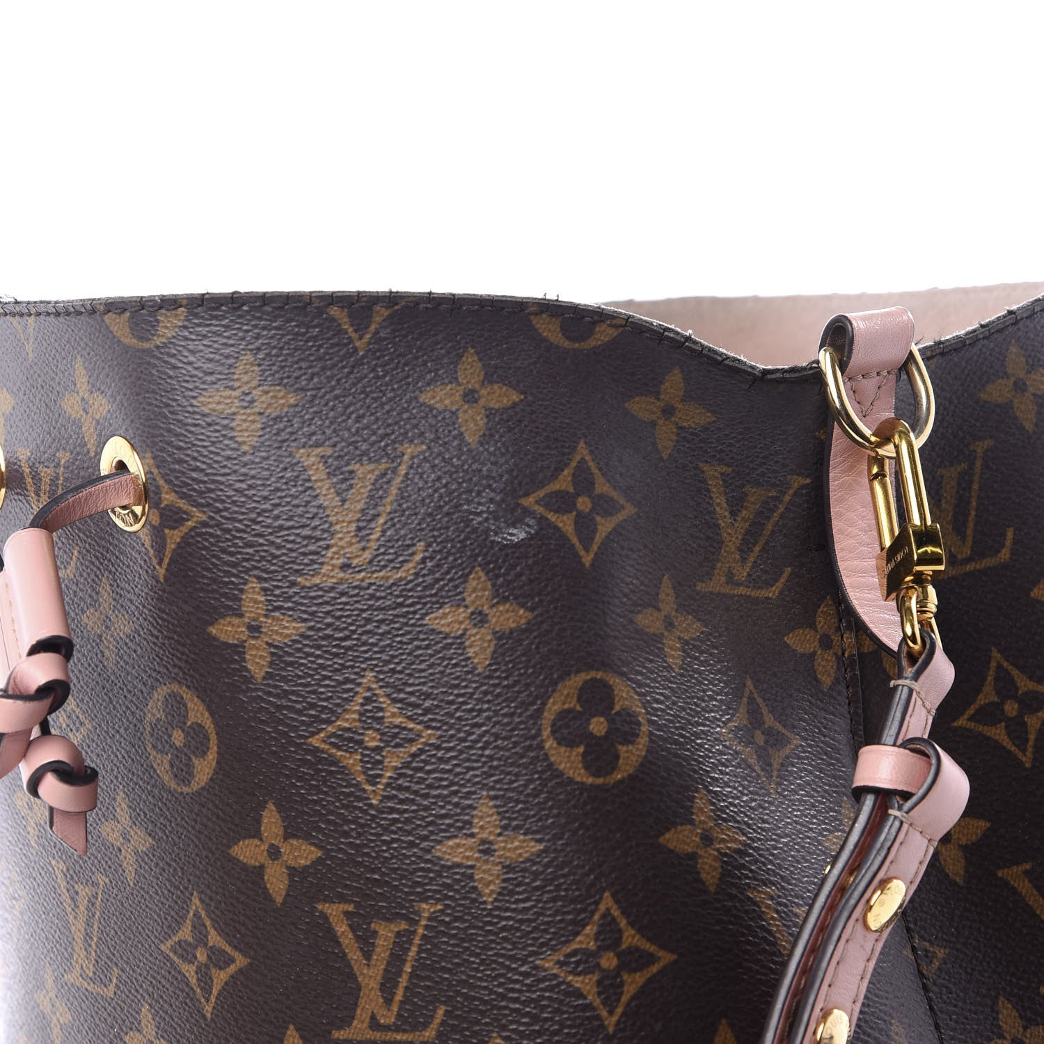 Louis Vuitton Monogram Neonoe MM Rose Poudre 9 of 16