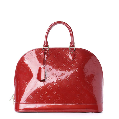 Louis Vuitton Vernis Alma GM Pomme D'Amour 1 of 10