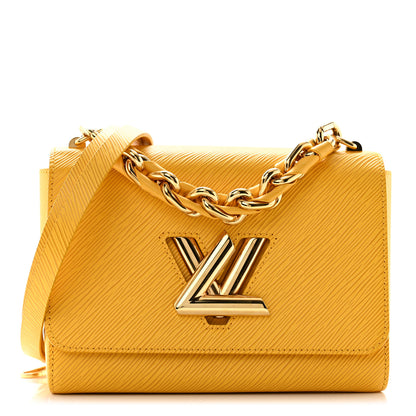 Louis Vuitton Epi Twist Braided Strap Shoulder Bag MM Sunflower 1 of 11
