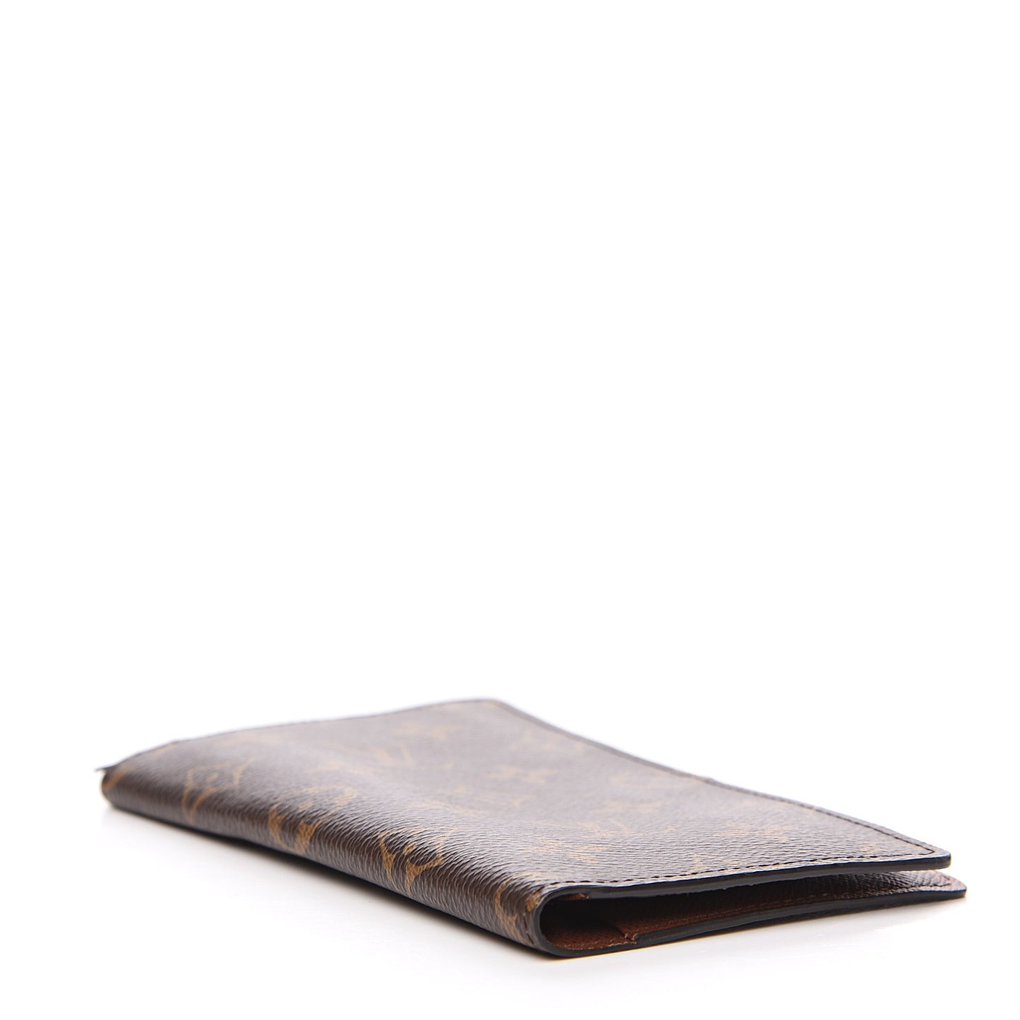 Monogram Checkbook Holder Case Wallet