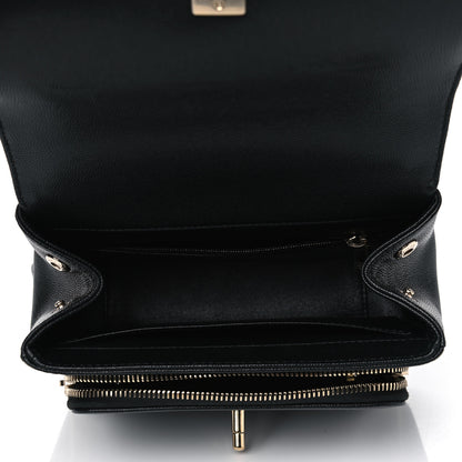 Chanel Caviar Quilted Small Business Affinity Flap Black 4 of 4