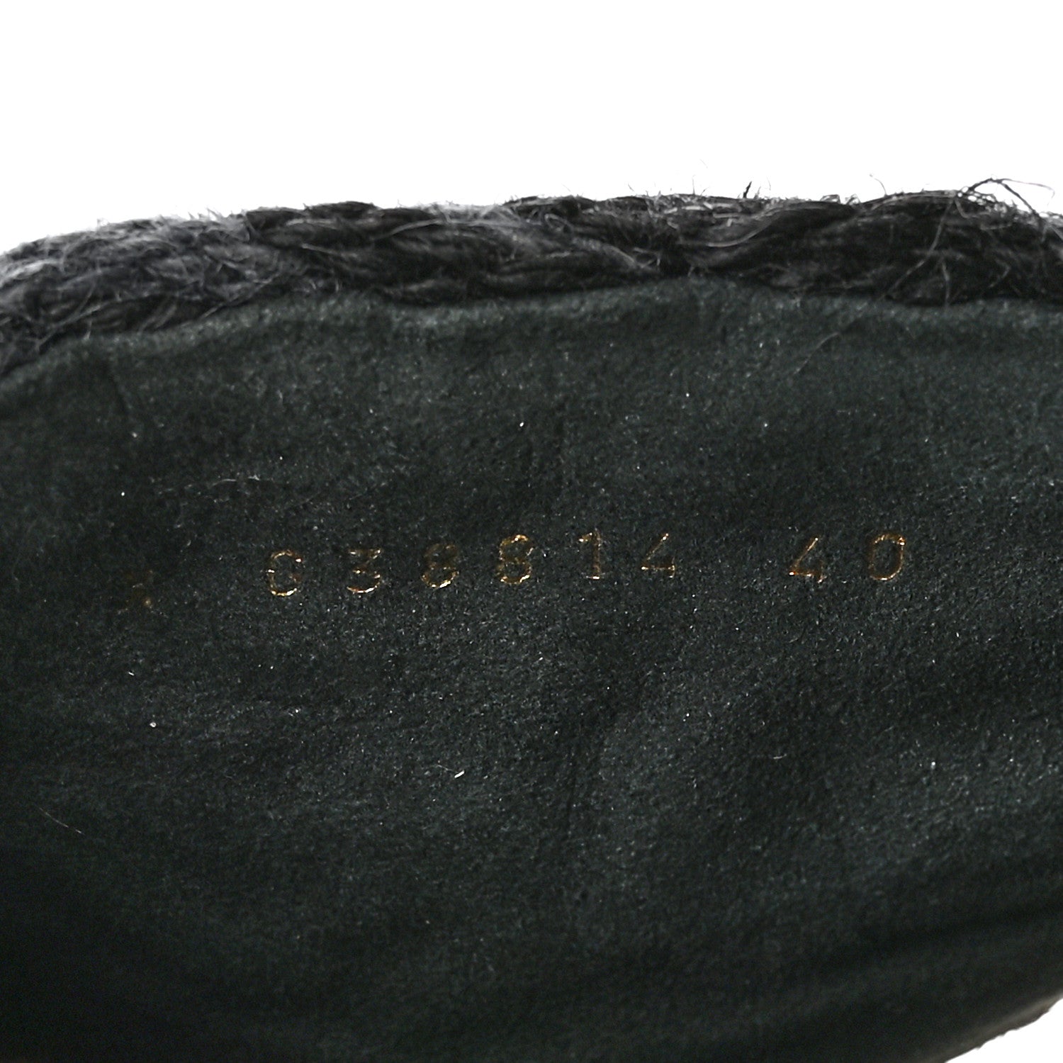 Chanel Cord Braided CC Mules 40 Black 8 of 10