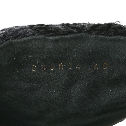 Chanel Cord Braided CC Mules 40 Black 8 of 10