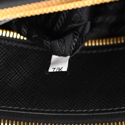 Prada Saffiano Cuir Medium Galleria Double Zip Tote Black 7 of 11