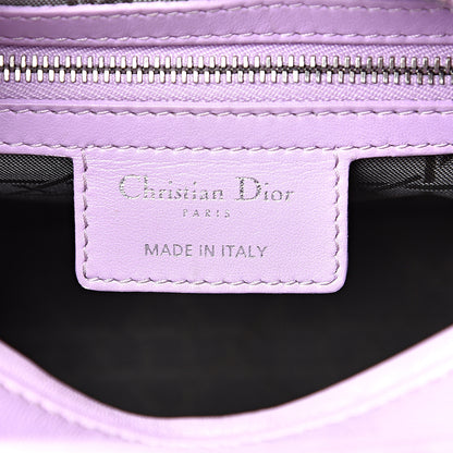 Christian Dior Lambskin Cannage Medium Lady Dior Pink 6 of 11