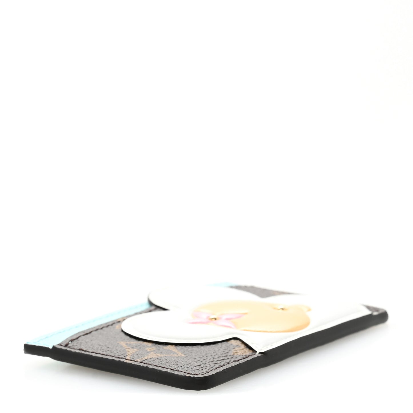 Monogram Vivienne Card Holder Animation Blue