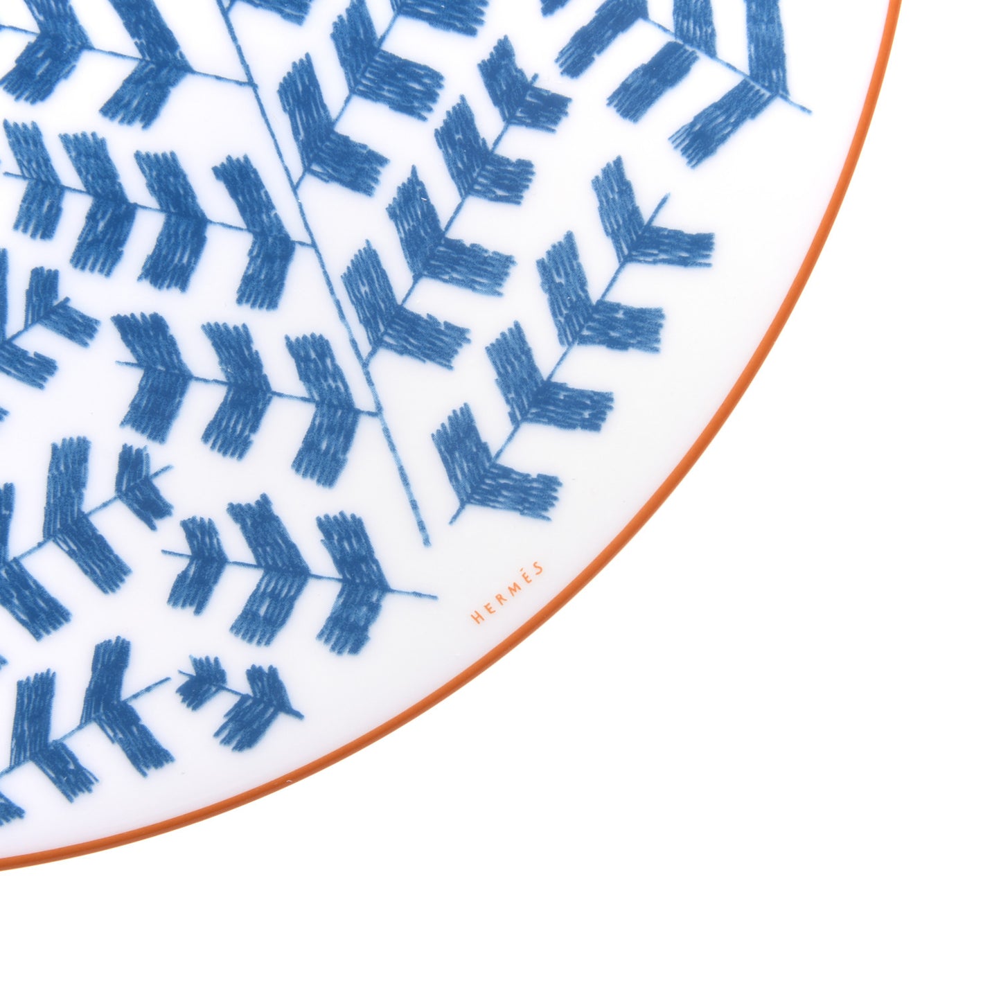 Porcelain A Walk in the Garden Dinner Plate Bleue