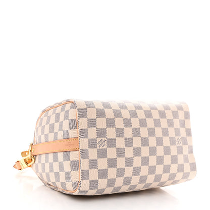 Louis Vuitton Damier Azur Speedy Bandouliere 25 4 of 10