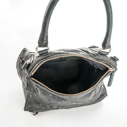 Givenchy Tumbled Sheepskin Medium Pandora Black 6 of 9