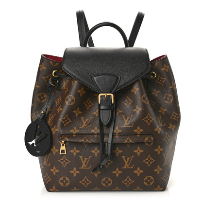 Louis Vuitton Monogram Montsouris PM Black 1 of 8