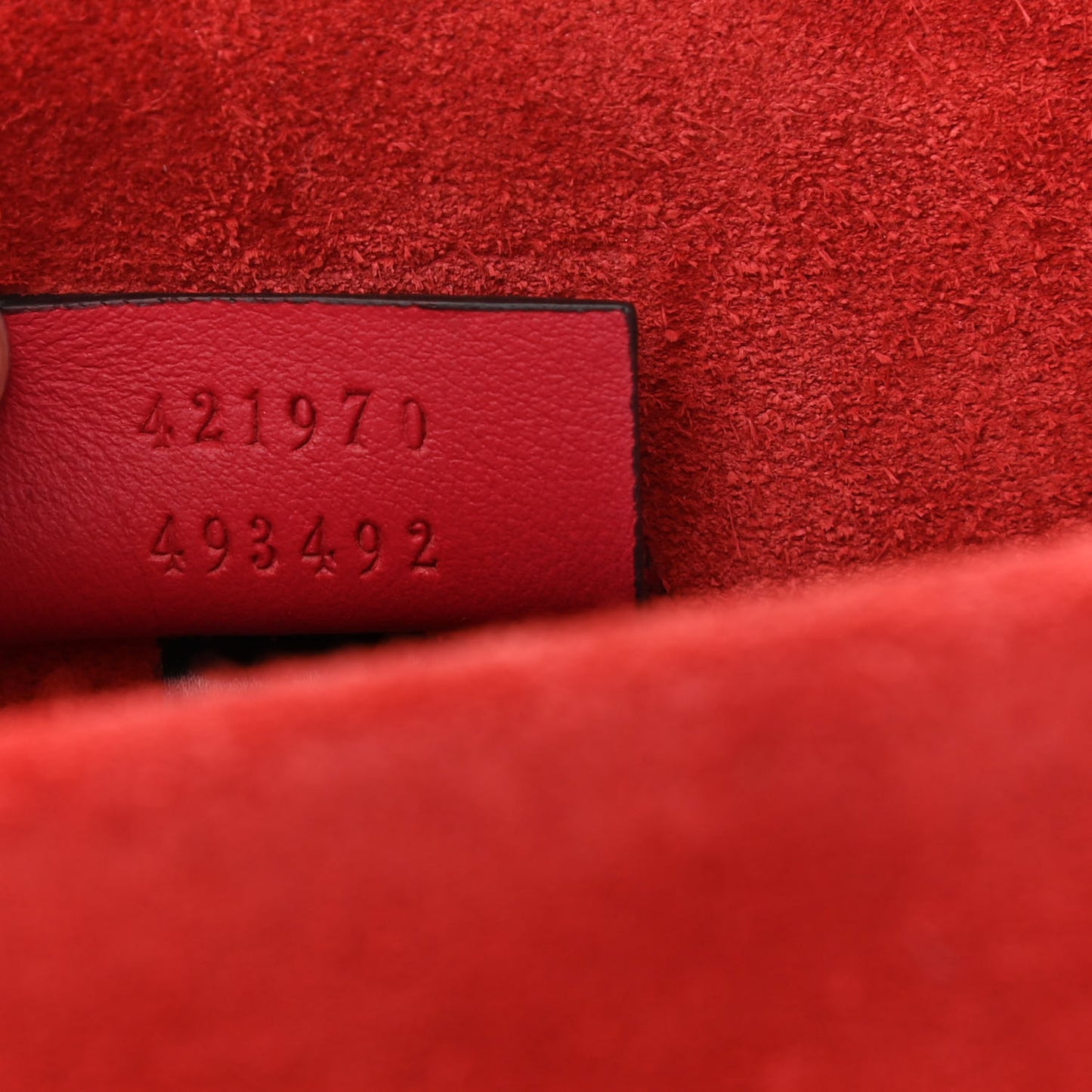 GG Supreme Monogram Mini Dionysus Shoulder Bag Hibiscus Red