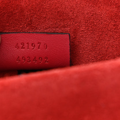 Gucci GG Supreme Monogram Mini Dionysus Shoulder Bag Hibiscus Red 7 of 10