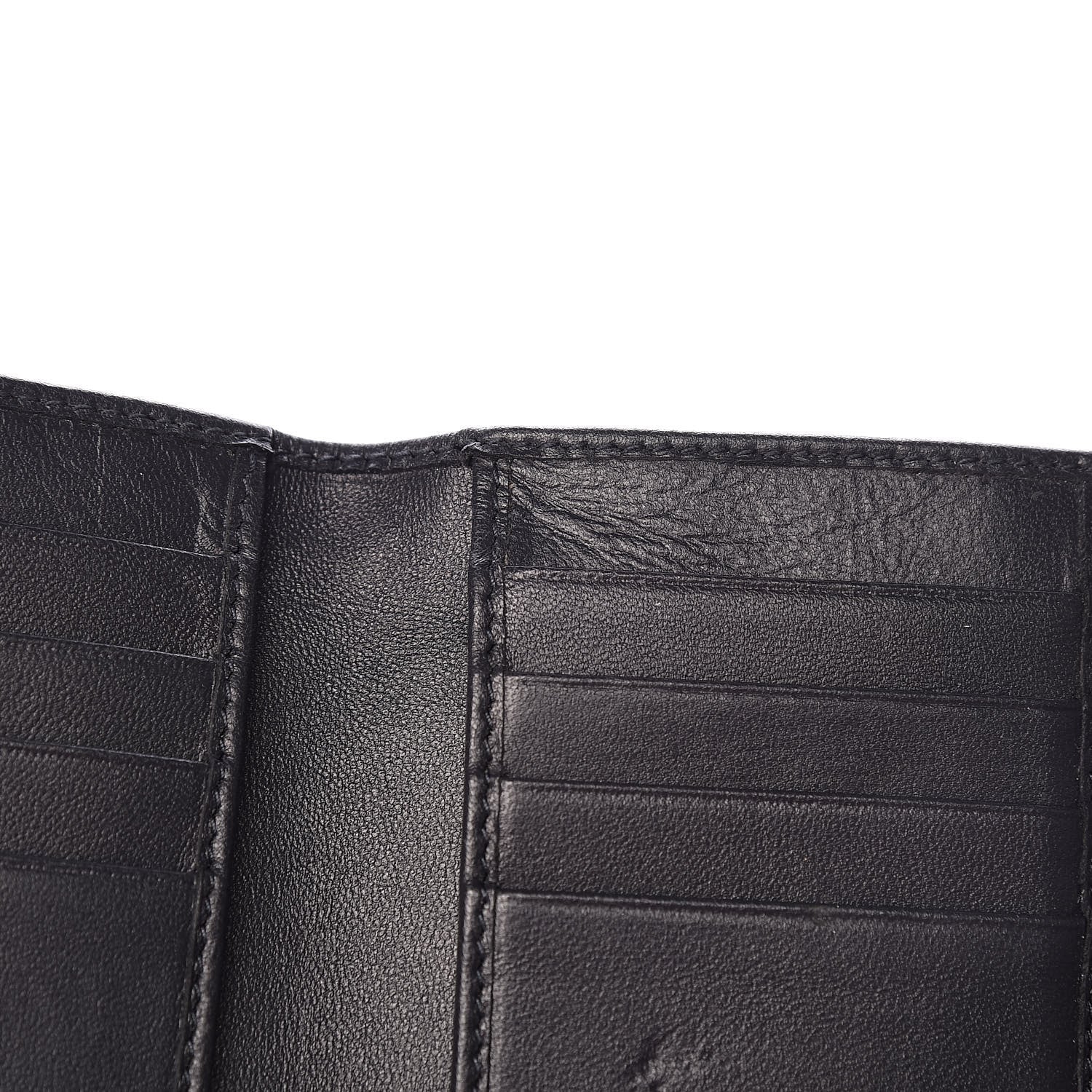 Christian Dior Metallic Patent Micro-Cannage Diorama Elancee Wallet Pink 9 of 12