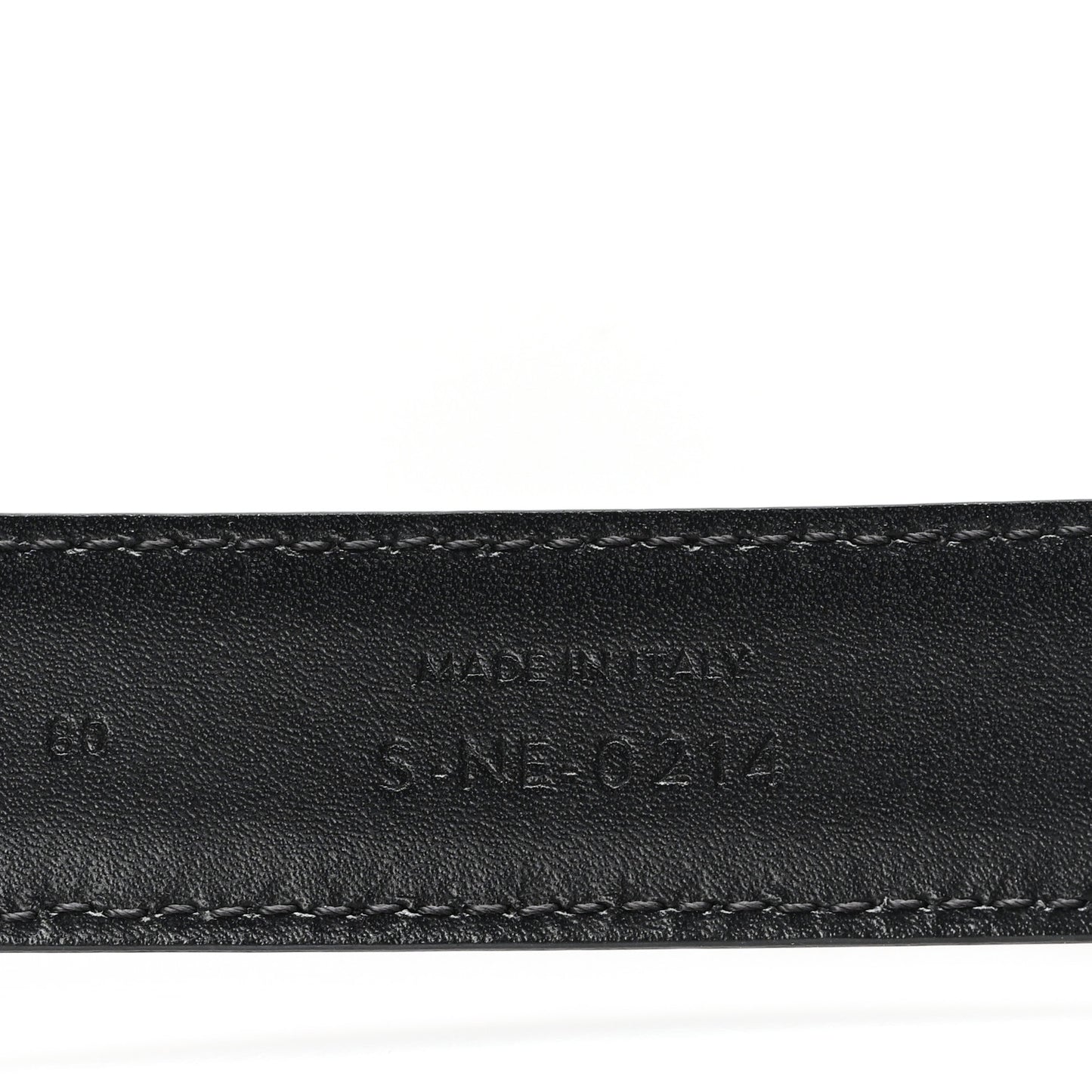 Taurillon Calfskin Medium 25mm Triomphe 80 32 Belt Black