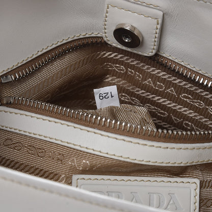 Prada Jacquard Logo Hobo White 7 of 7