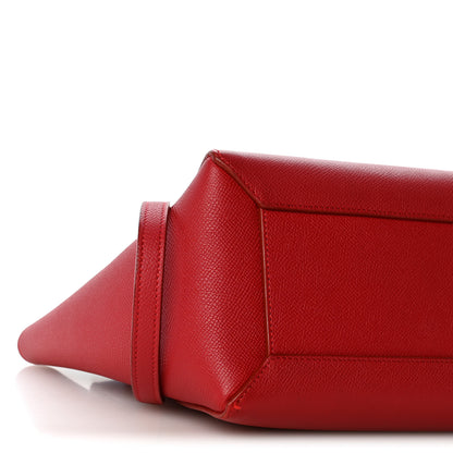 Celine Baby Grained Calfskin Micro Belt Bag Coquelicot 8 of 11