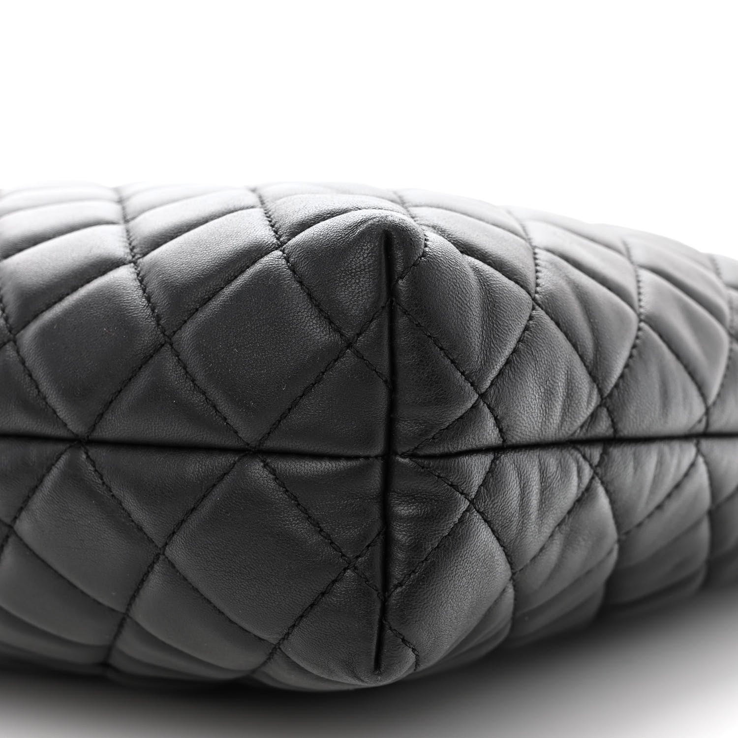 Chanel Lambskin Quilted Urban Delight Tote Black 10 of 10