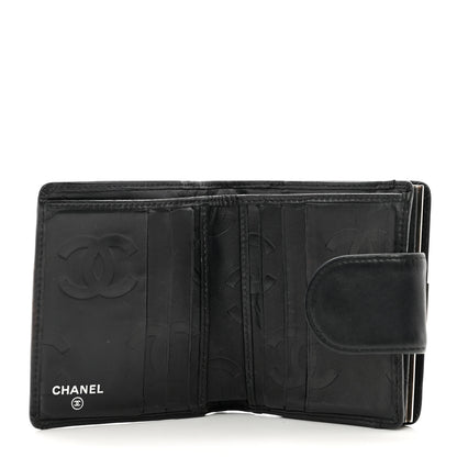 Chanel Calfskin Quilted Cambon Bi-Fold Wallet Black 5 of 12