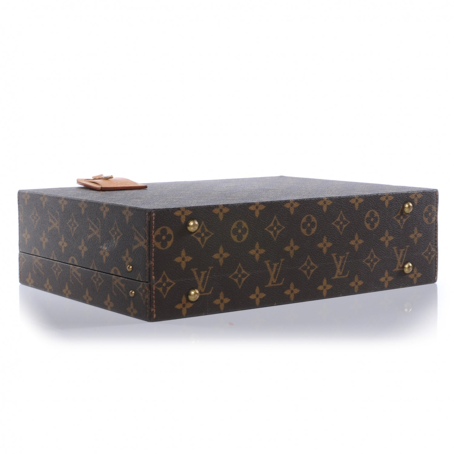 Louis Vuitton Monogram Boite Bijoux 34 Jewelry Case Hard Trunk 5 of 8